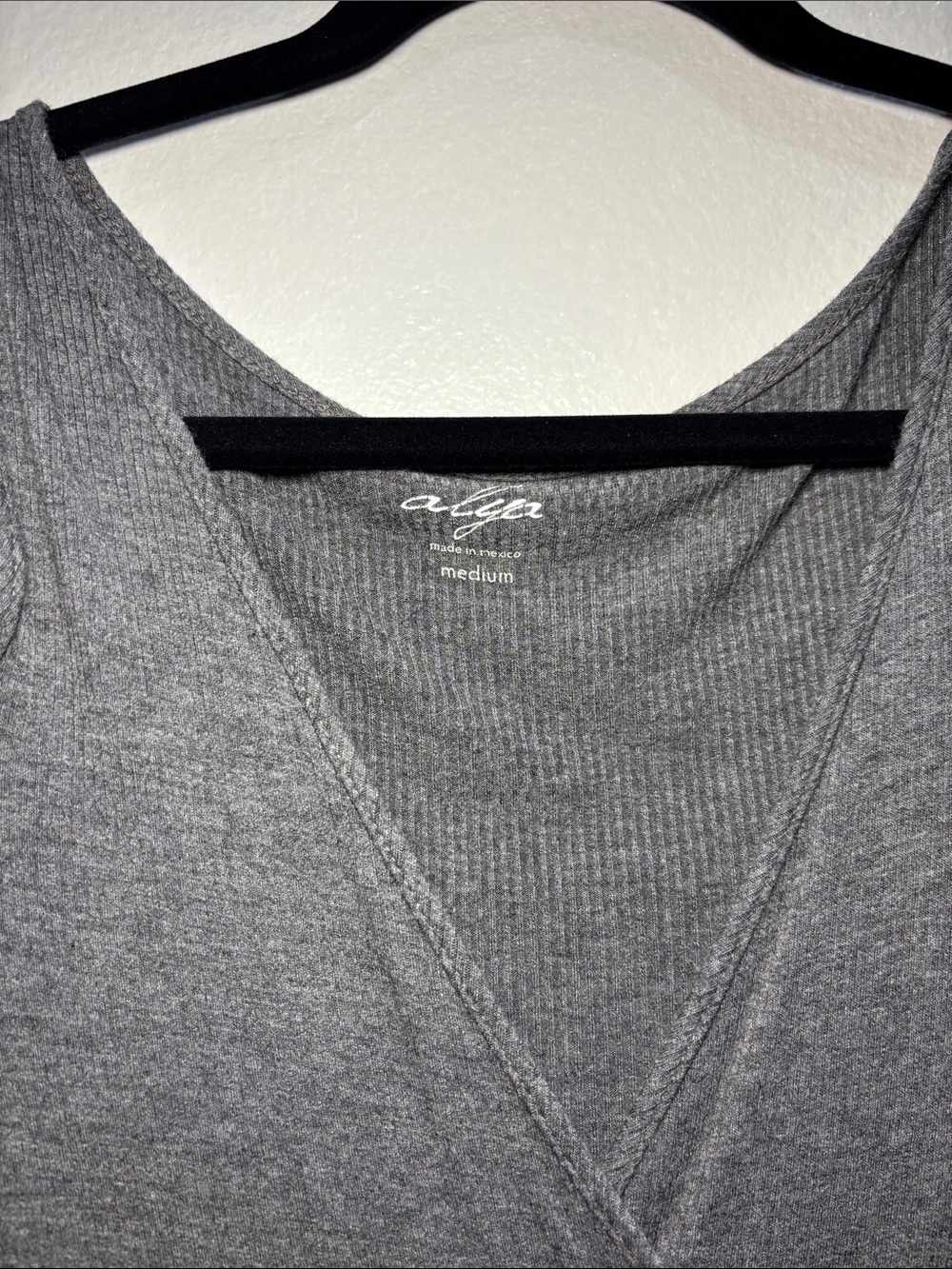 boutique Cold-Shoulder Dress in Gray - Picture 2 of 5